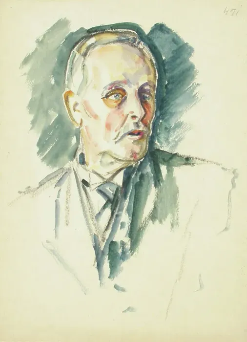Framed Print : Sketch for a Portrait, c1910s. Creator: Verner Thome Framed Print : Sketch for a Portrait, c1910s. Creator: Verner Thome