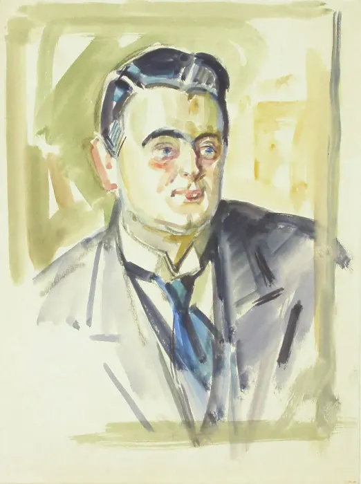 Framed Print : Sketch for a Portrait, c1910s. Creator: Verner Thome Framed Print : Sketch for a Portrait, c1910s. Creator: Verner Thome