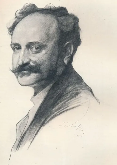 Framed Print : Sketch Portrait of Dr Jules De Wlassics, Hungarian Minister of Education, c1901 (1901-1902). Artists: Fulop Laszlo, Philip A de Laszlo Framed Print : Sketch Portrait of Dr Jules De Wlassics, Hungarian Minister of Education, c1901 (1901-1902). Artists: Fulop Laszlo, Philip A de Laszlo