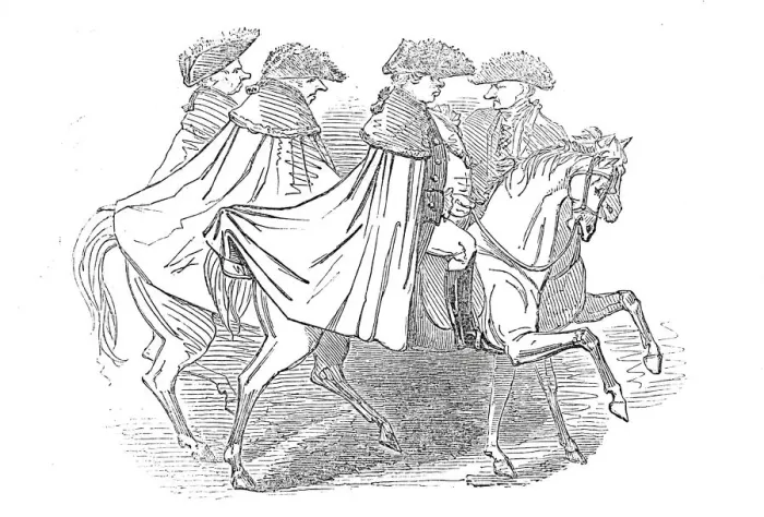 Framed Print : Sketch from the Procession, by a correspondent, 1844. Creator: Unknown Framed Print : Sketch from the Procession, by a correspondent, 1844. Creator: Unknown