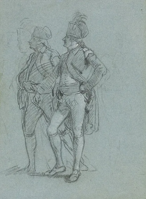 Framed Print : Sketch for Siege of Gibraltar, 1785-89. Creator: John Singleton Copley Framed Print : Sketch for Siege of Gibraltar, 1785-89. Creator: John Singleton Copley