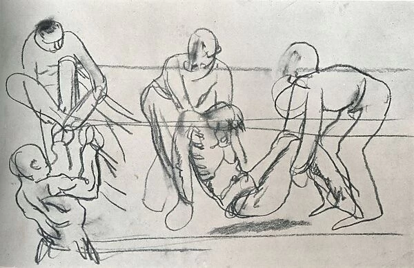 Sketch by Sir William Orpen, c1914 (1932). Artist: William Newenham Montague Orpen