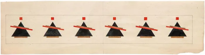 Framed Print : Sketch for a Suprematist Composition, 1922. Artist: Chashnik, Ilya Grigoryevich (1902-1929) Framed Print : Sketch for a Suprematist Composition, 1922. Artist: Chashnik, Ilya Grigoryevich (1902-1929)