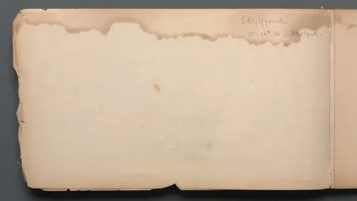 Framed Print : Sketchbook, page 03: S. R. Gifford 15 10th Street New York, 1859. Creator Framed Print : Sketchbook, page 03: S. R. Gifford 15 10th Street New York, 1859. Creator