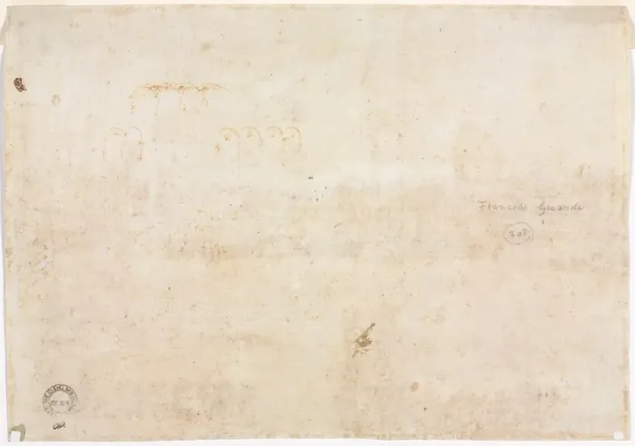 Framed Print : Three Sketches of Arches, 1782. Creator: Francesco Guardi (Italian, 1712-1793) Framed Print : Three Sketches of Arches, 1782. Creator: Francesco Guardi (Italian, 1712-1793)