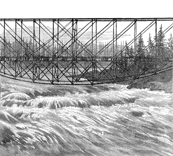 Framed Print : Sketches on the Canadian Pacific railway line, 1883. Creator: William James Palmer Framed Print : Sketches on the Canadian Pacific railway line, 1883. Creator: William James Palmer