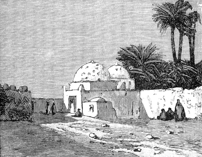 Framed Print : Sketches in Egypt: the Ruins of Thebes - tomb of a sheikh, 1883. Creator: Unknown Framed Print : Sketches in Egypt: the Ruins of Thebes - tomb of a sheikh, 1883. Creator: Unknown