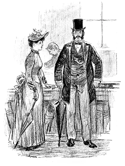 Framed Print : Sketches at the General Register Office, Somerset House: 'What the dickens was the year?', 1890. Creator: Unknown Framed Print : Sketches at the General Register Office, Somerset House: 'What the dickens was the year?', 1890. Creator: Unknown