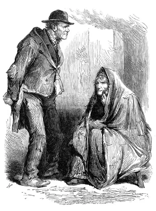 Framed Print : Sketches from Ireland: inhabitants of a bog village, near Castlereagh, 1870. Creator: Unknown Framed Print : Sketches from Ireland: inhabitants of a bog village, near Castlereagh, 1870. Creator: Unknown