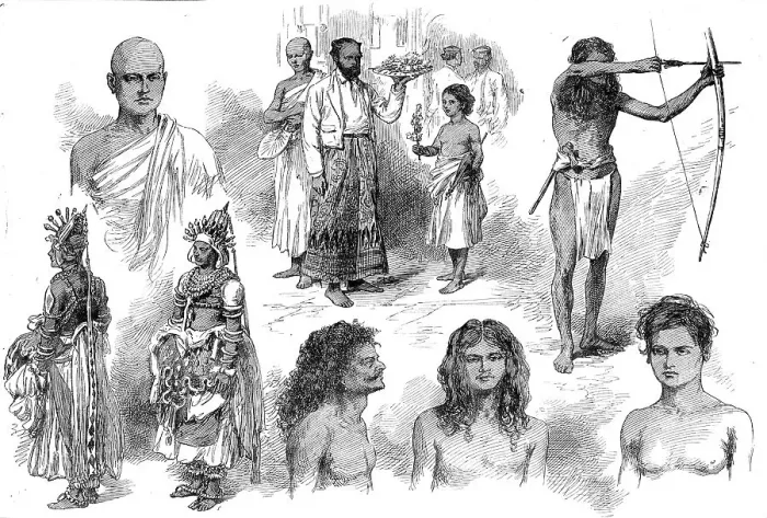 Framed Print : Sketches at Kandy, Ceylon, by one of our special artists, 1876. Creator: Unknown Framed Print : Sketches at Kandy, Ceylon, by one of our special artists, 1876. Creator: Unknown