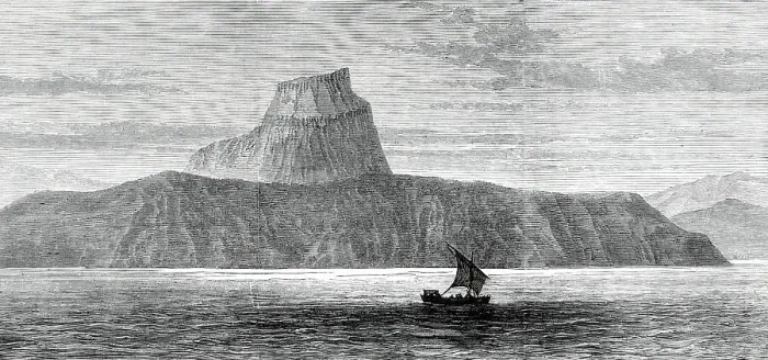 Framed Print : Sketches by Lieutenant Cameron in Central Africa: Malumbi Hill, Lake Tanganyika, 1876. Creator: Unknown Framed Print : Sketches by Lieutenant Cameron in Central Africa: Malumbi Hill, Lake Tanganyika, 1876. Creator: Unknown