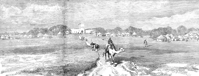 Framed Print : Sketches in the Soudan: El Obeid...Kordofan, near which the army of Hicks Pasha was destroyed, 1883. Creator: Unknown Framed Print : Sketches in the Soudan: El Obeid...Kordofan, near which the army of Hicks Pasha was destroyed, 1883. Creator: Unknown