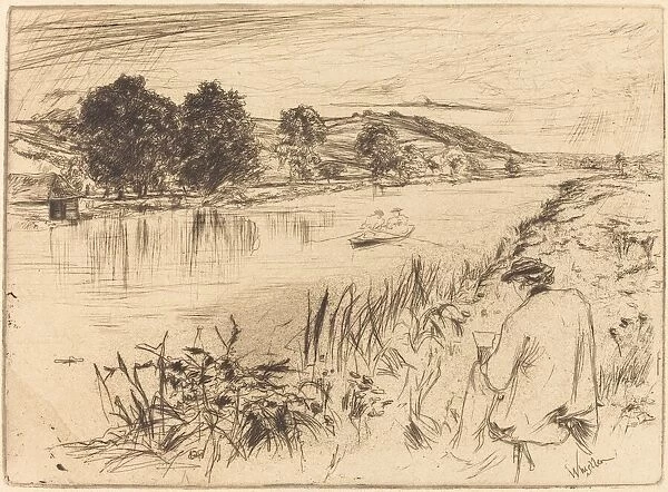 Sketching, No. I, 1861. Creator: James Abbott McNeill Whistler