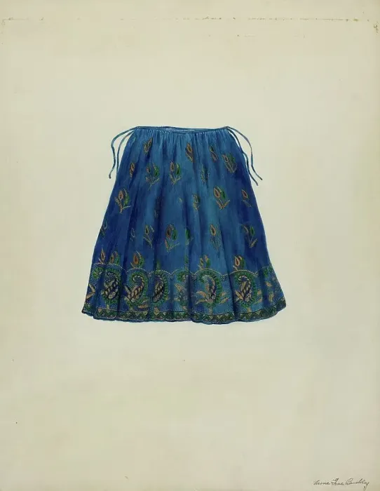 Framed Print : Skirt, c. 1940. Creator: Ann Gene Buckley Framed Print : Skirt, c. 1940. Creator: Ann Gene Buckley