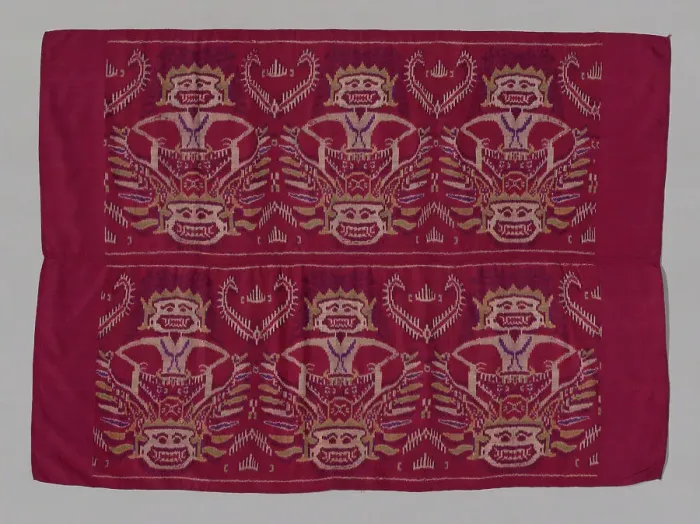Framed Print : Skirt Cloth (Saput endek), Bali. Creator: Unknown Framed Print : Skirt Cloth (Saput endek), Bali. Creator: Unknown
