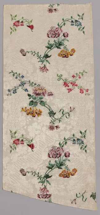 Framed Print : Skirt Panel, England, 1749. Creator: Daniel Vautier Framed Print : Skirt Panel, England, 1749. Creator: Daniel Vautier
