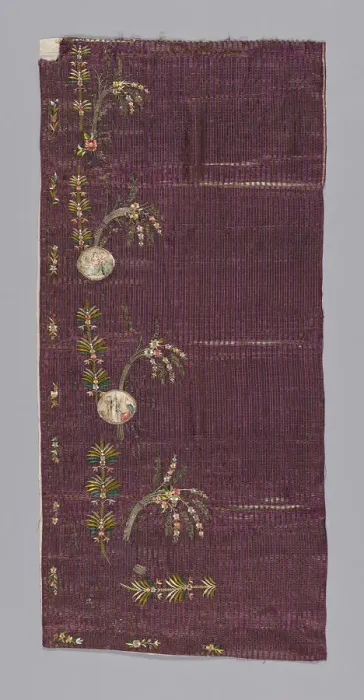 Framed Print : Skirt Panel?, France, Directoire period, 1795 / 99. Creator: Unknown Framed Print : Skirt Panel?, France, Directoire period, 1795 / 99. Creator: Unknown