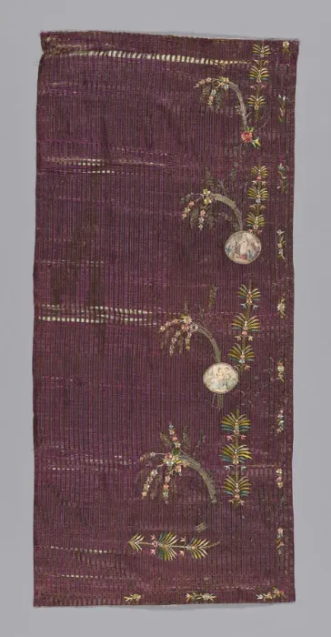 Framed Print : Skirt panel?, France, Directoire period, 1795 / 99. Creator: Unknown Framed Print : Skirt panel?, France, Directoire period, 1795 / 99. Creator: Unknown