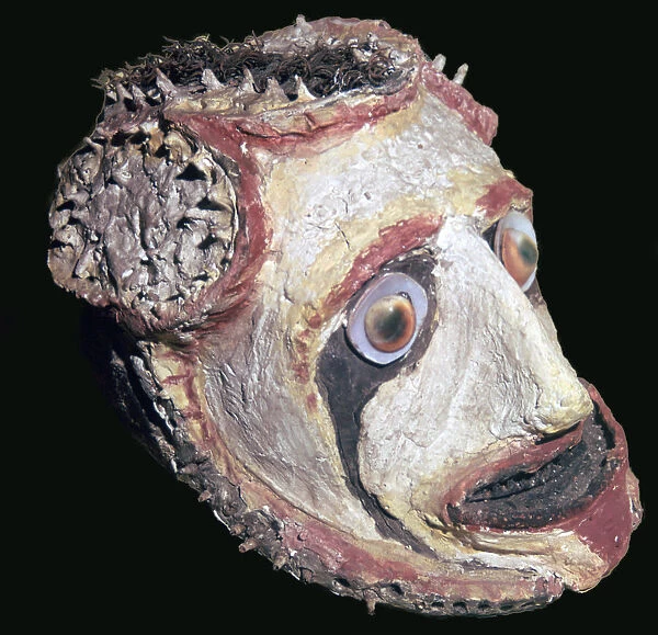 Skull of a dead Rain-Maker from New Ireland
