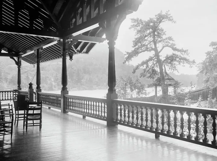Framed Print : Sky top from Lake Mohonk House, N.Y. between 1900 and 1906. Creator: Unknown Framed Print : Sky top from Lake Mohonk House, N.Y. between 1900 and 1906. Creator: Unknown