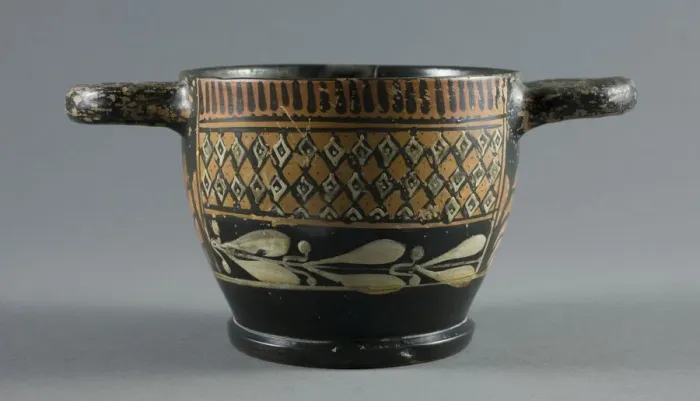 Framed Print : Skyphos (Drinking Cup), 450-400 BCE. Creator: Unknown Framed Print : Skyphos (Drinking Cup), 450-400 BCE. Creator: Unknown