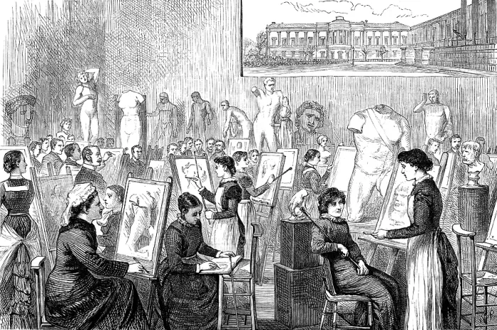 Framed Print : The Slade School of Fine Art, University College, Gower-Street, 1881. Creator: W.P Framed Print : The Slade School of Fine Art, University College, Gower-Street, 1881. Creator: W.P