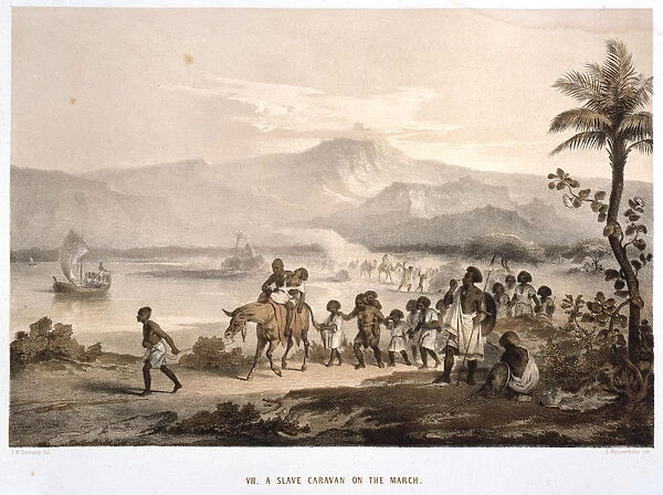 Slave Convoy on the March, 1852
