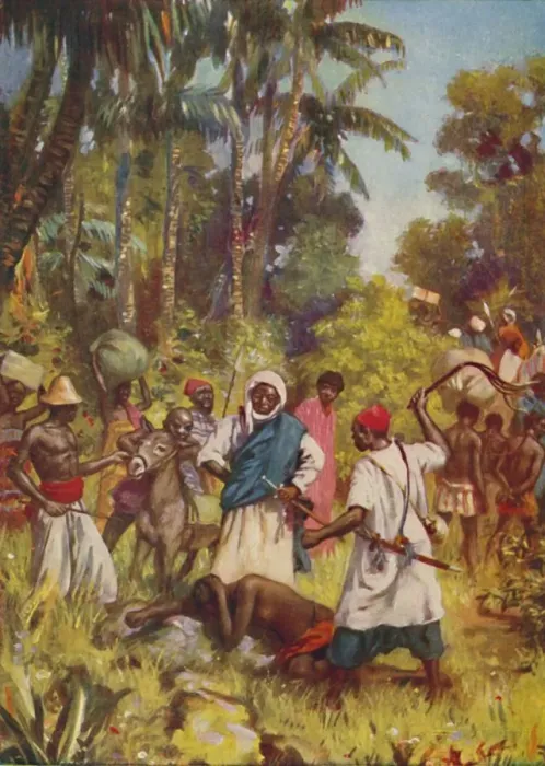 Framed Print : Slave-Driving in Central Africa, 1924 Framed Print : Slave-Driving in Central Africa, 1924