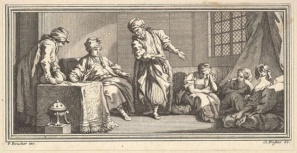 The Slave Merchant, 1746-47. Creator: Claude Augustin Duflos le Jeune