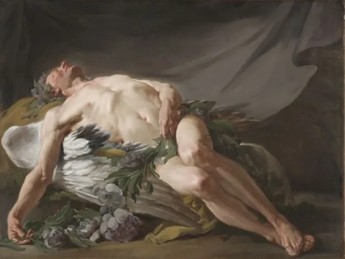 Framed Print : Sleep, c. 1771. Creator: Jean Bernard Restout (French, 1732-1797) Framed Print : Sleep, c. 1771. Creator: Jean Bernard Restout (French, 1732-1797)