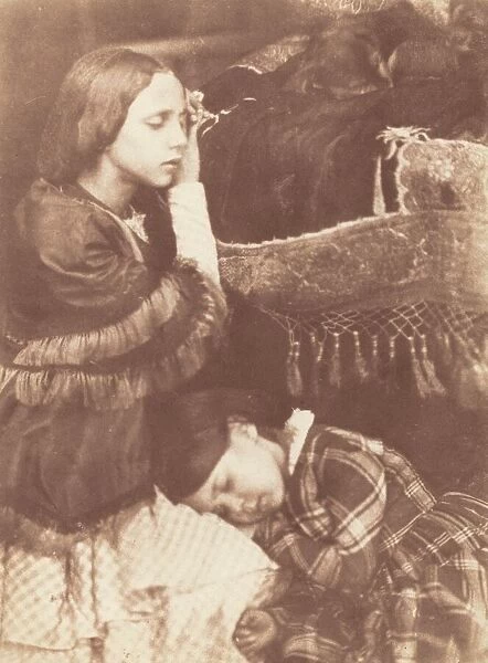 The Three Sleepers: Sophia Finlay, Harriet Farnie and Brownie, c. 1845