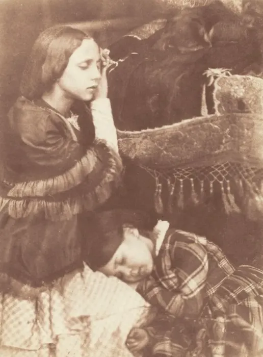 Framed Print : The Three Sleepers: Sophia Finlay, Harriet Farnie and Brownie, c. 1845 Framed Print : The Three Sleepers: Sophia Finlay, Harriet Farnie and Brownie, c. 1845