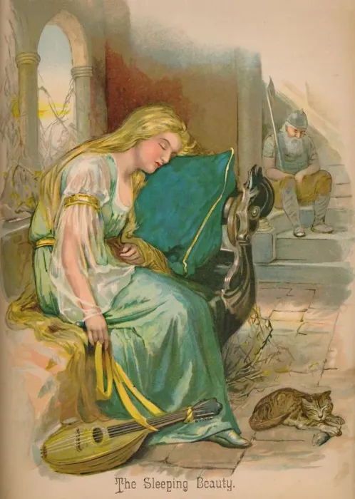 Framed Print : The Sleeping Beauty, 1903 Framed Print : The Sleeping Beauty, 1903
