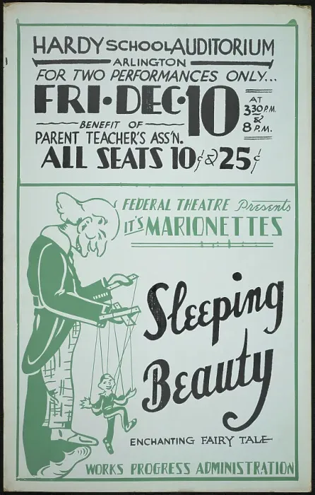 Framed Print : Sleeping Beauty, [193-]. Creator: Unknown