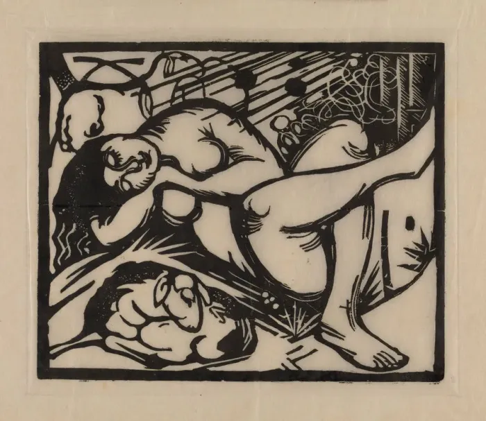 Framed Print : Sleeping Shepherdess, 1912 Framed Print : Sleeping Shepherdess, 1912
