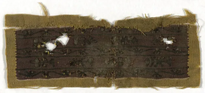Framed Print : Sleeve Band, Egypt, Roman period (30 B. C. - 641 A. D. ), 1st / 5th century or 4th / 6th century Framed Print : Sleeve Band, Egypt, Roman period (30 B. C. - 641 A. D. ), 1st / 5th century or 4th / 6th century