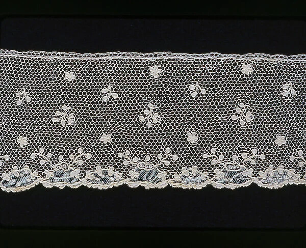 Sleeve Ruffle (Engageante), France, 1775  /  1800. Creator: Unknown