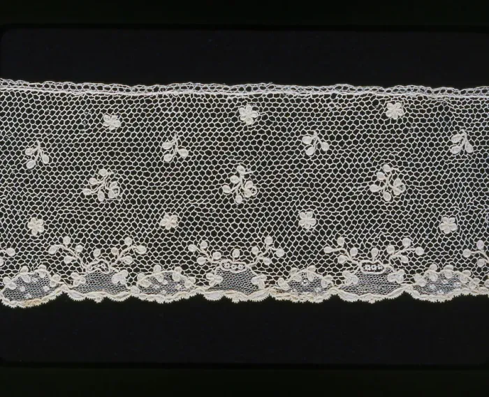 Framed Print : Sleeve Ruffle (Engageante), France, 1775 / 1800. Creator: Unknown Framed Print : Sleeve Ruffle (Engageante), France, 1775 / 1800. Creator: Unknown