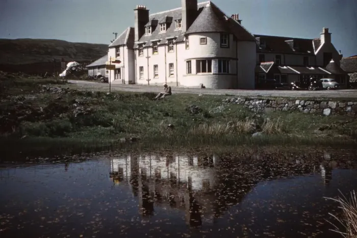 Framed Print : SligaChan Hotel, Sligachan, Isle of Skye, Scotland, c1960. Artist: CM Dixon Framed Print : SligaChan Hotel, Sligachan, Isle of Skye, Scotland, c1960. Artist: CM Dixon