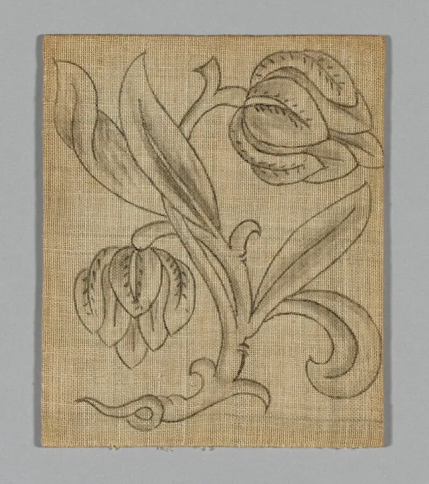 Framed Print : Slip (Unfinished), England, 17th century. Creator: Unknown Framed Print : Slip (Unfinished), England, 17th century. Creator: Unknown