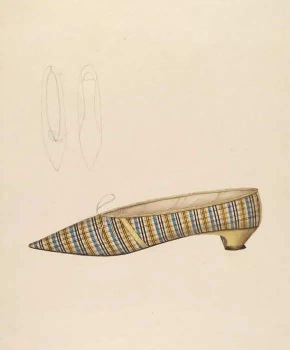 Framed Print : Slipper, 1935  /  1942. Creator: Dorothy Gernon
