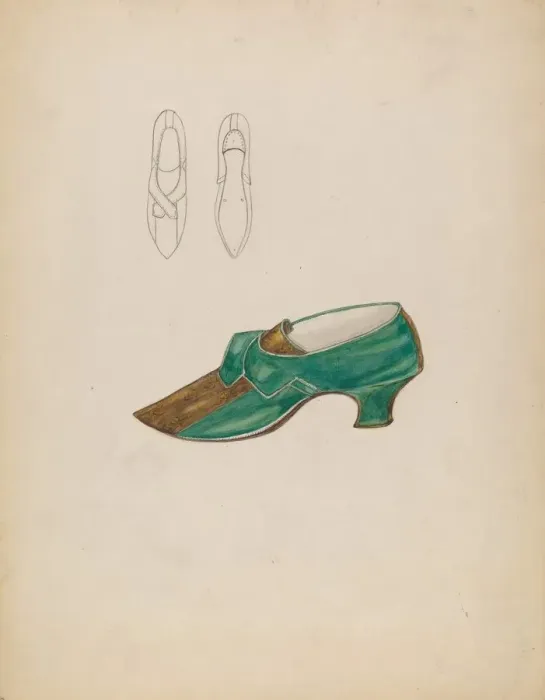 Framed Print : Slippers, c. 1936. Creator: Margaret Concha Framed Print : Slippers, c. 1936. Creator: Margaret Concha