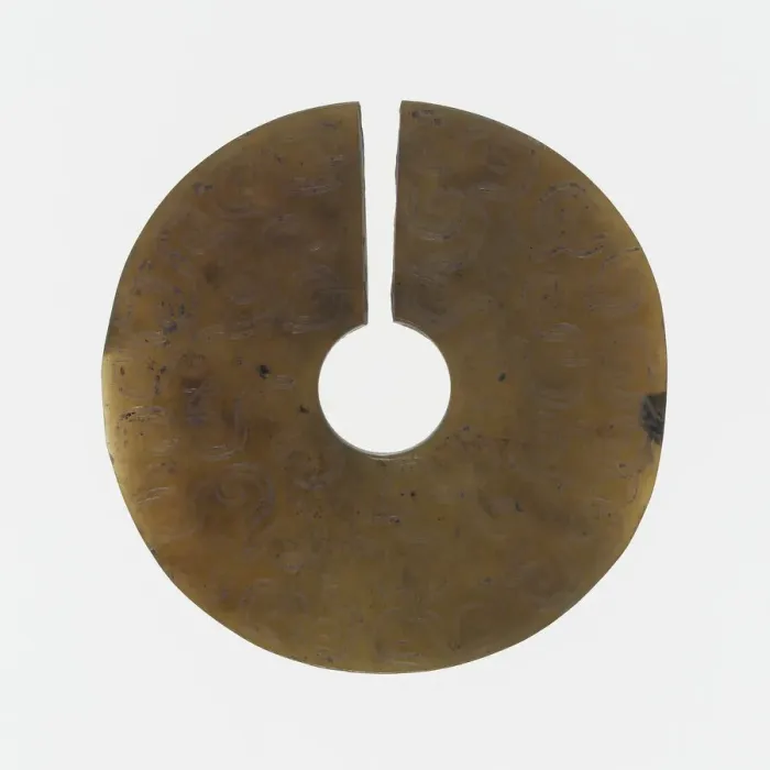Framed Print : Slit Disc (jue), Eastern Zhou period, 7th century B. C. Creator: Unknown Framed Print : Slit Disc (jue), Eastern Zhou period, 7th century B. C. Creator: Unknown