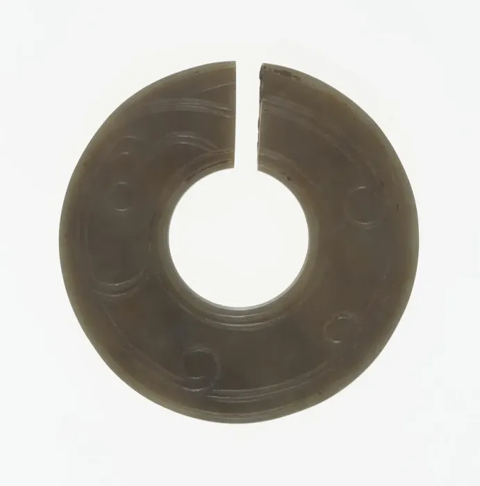 Framed Print : Slit Ring (jue), Early Eastern Zhou period, 8th-7th century B. C. Creator: Unknown