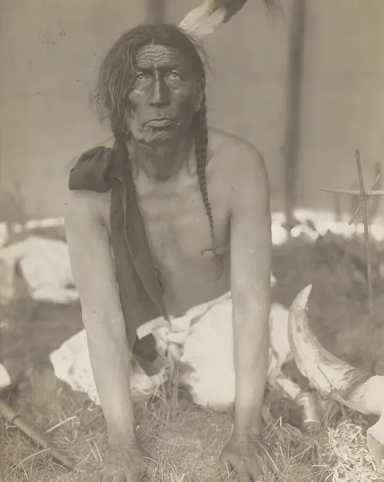 Framed Print : Slow Bull, 1907. Creator: Edward Sheriff Curtis Framed Print : Slow Bull, 1907. Creator: Edward Sheriff Curtis