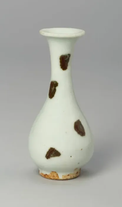 Framed Print : Small Bottle Vase, Yuan dynasty (1271-1368), first half of the 14th century. Creator: Unknown Framed Print : Small Bottle Vase, Yuan dynasty (1271-1368), first half of the 14th century. Creator: Unknown