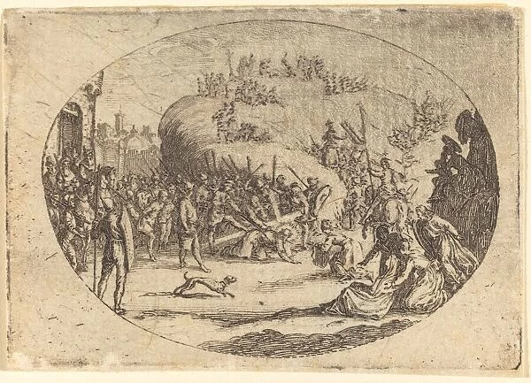 The Small Carrying of the Cross. Creator: Jacques Callot