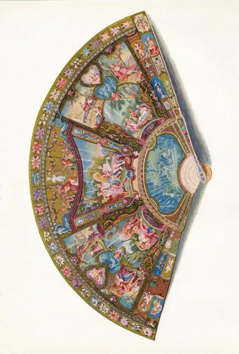 Framed Print : Small Dress Fan, 1901