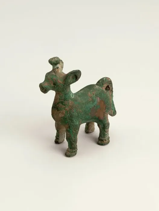 Framed Print : Small goat, 207 B.C.E. - 220 C.E.. Creator: Unknown Framed Print : Small goat, 207 B.C.E. - 220 C.E.. Creator: Unknown