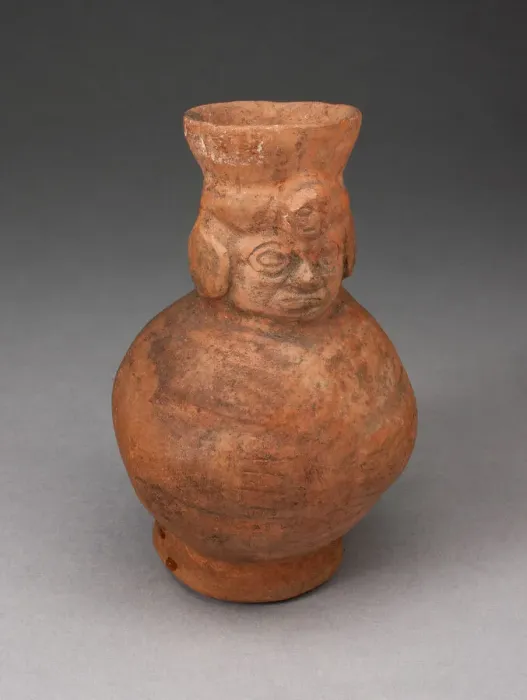 Framed Print : Small Jar in the Form of an Abstract Figure with Modeled Head, 100 B. C. / A. D. 500 Framed Print : Small Jar in the Form of an Abstract Figure with Modeled Head, 100 B. C. / A. D. 500